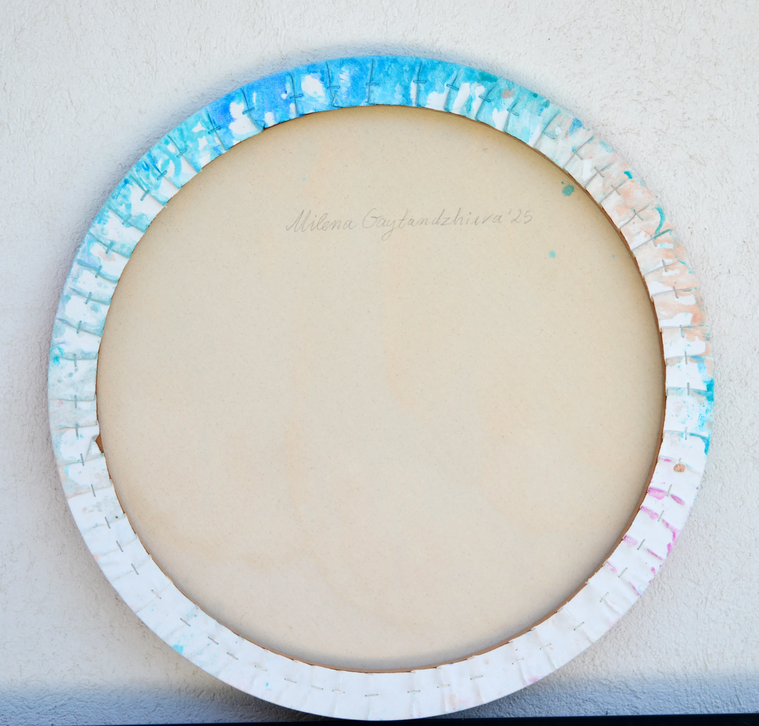 Ocean Paradise - Seascape Painting 60 cm diameter - Image 12